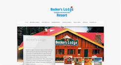 Desktop Screenshot of beckerslodge.ca
